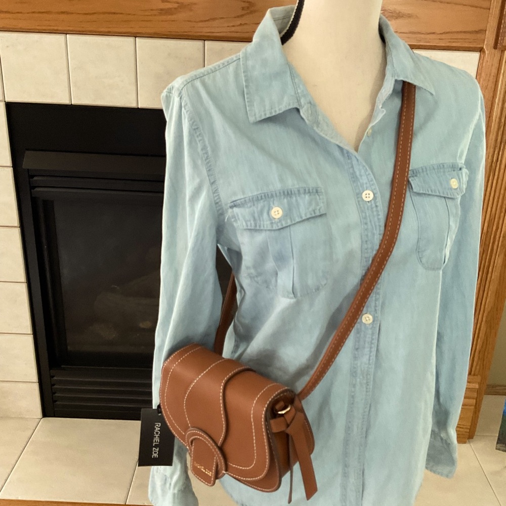 NWT Rachel Zoe EDESSI-200 Saddle, Crossbody & Belt Bag - Picture 2 of 5